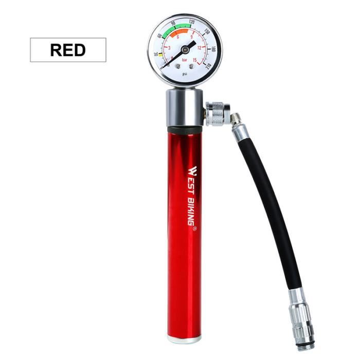 Mini Pompe à Vélo Topeak Pocket Master Blaster - Double Action - 120 PSI - Schrader/Presta