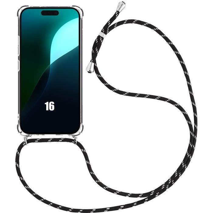 TAURI Coque 3 en 1 magnétique et mince pour iPhone 16 Pro, compatible