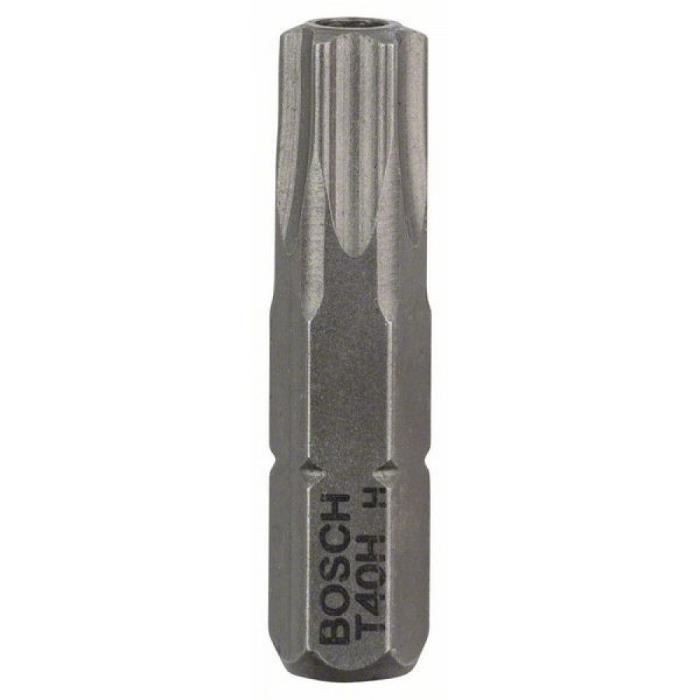 Embout Torx T9 Court BGS 2438 – 1/4'' 6,3 Mm, Trou Central – Pour Vis Resistorx