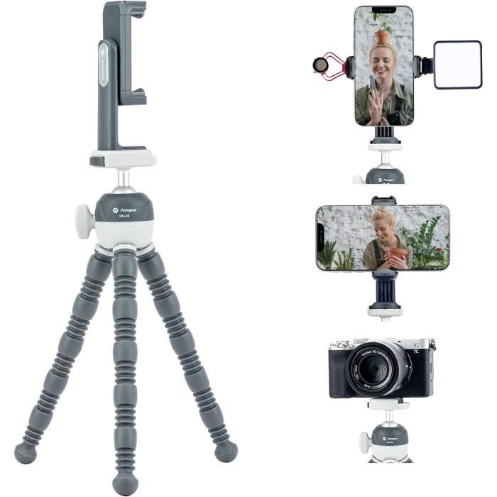 Support Flexible Pour Smartphone Avec Vis 1/4" - Longueur 15 Ou 30 Cm, Pour Trépied Et Vlog