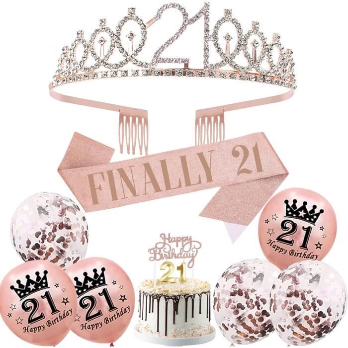 Accessoire Fête Fille CIEHER Set Anniversaire Femme - Écharpe 'Birthday Girl' Et Diadème Strass écharpe Pailletée Fête Accessoire Fête Fille CIEHER Set Anniversaire Femme - Écharpe 'Birthday Girl' Et Diadème Strass écharpe Pailletée Fête