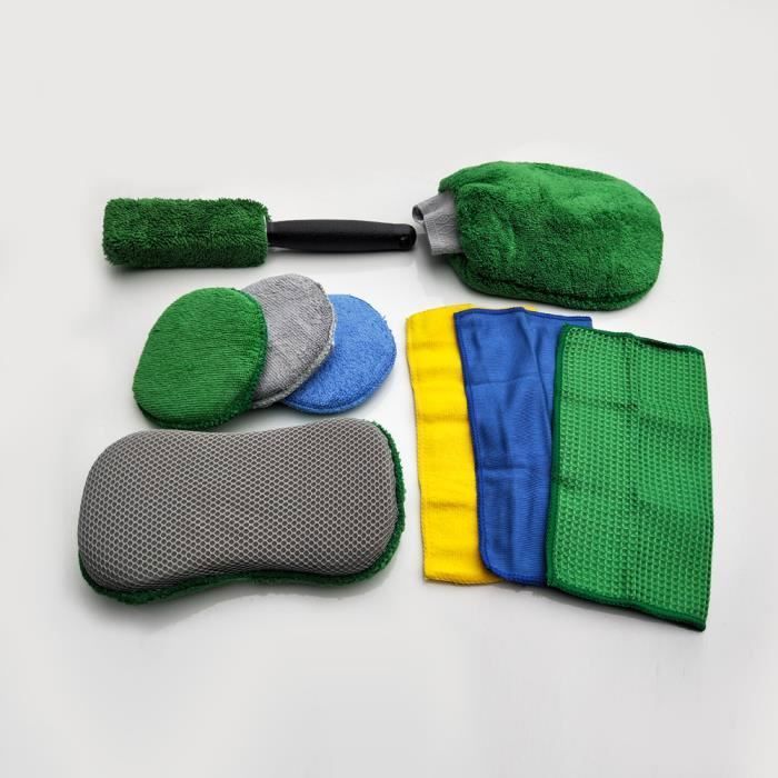 QM Cleaner Kit de Produit Nettoyage Voiture Interieur et