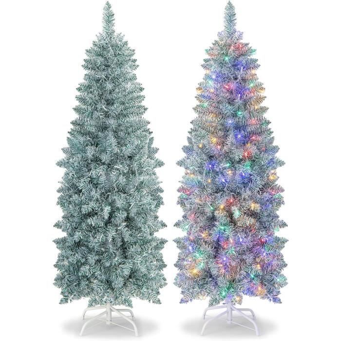 Cartes à Gratter De Noël 48 Pièces Avec Bâtons Bambou - 12 Motifs Festifs Arc-en-ciel - Décorations Sapin Activité Enfant
