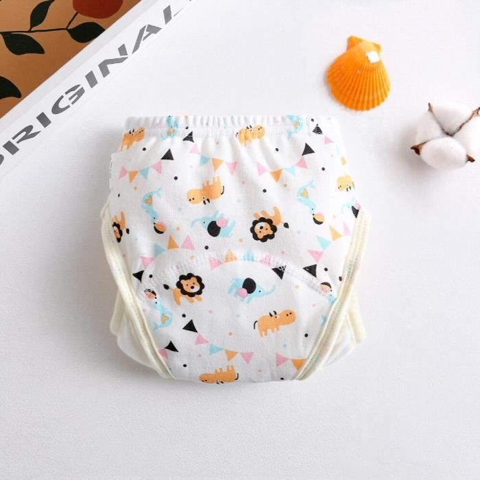 Lot De 4 Couches Pour Oiseaux, 4 Tailles, Lavables Et Réutilisables Avec Couche Intérieure Imperméable Pour Perruche, Pigeon, Chat, Taille M