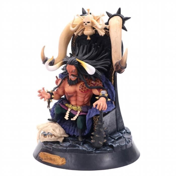 One Piece Anime Figure Assis Quatre Empereurs Barbe Géant Kaido Rousse GK PVC Figure Collection