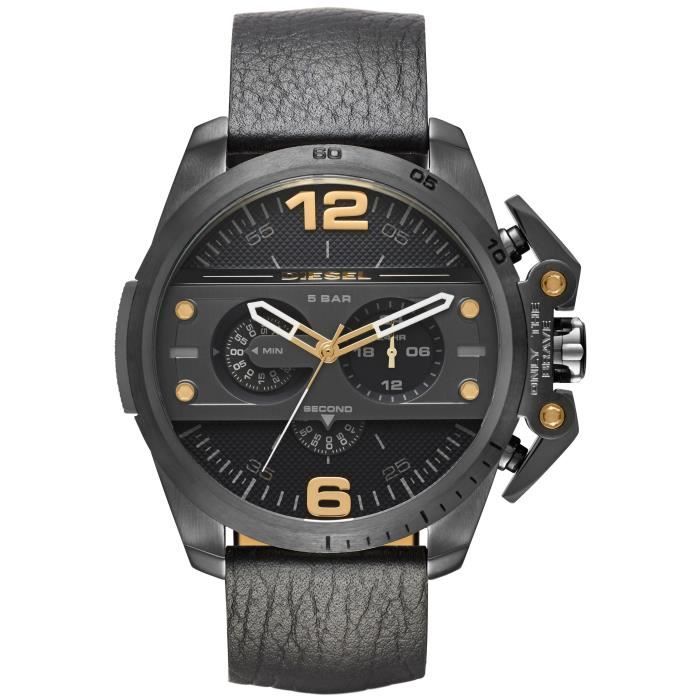 DIESEL Montre Homme  Ironside DZ4386 Noir