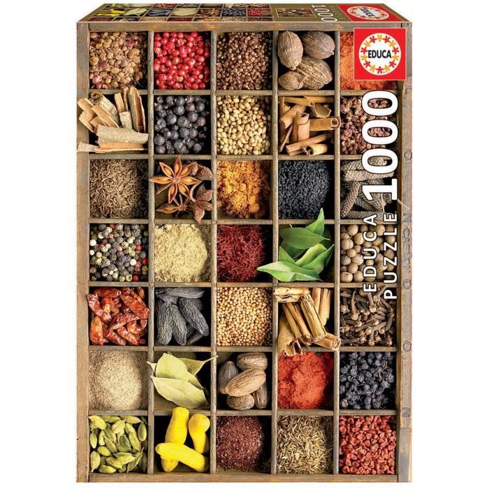 Puzzle adulte - EDUCA - 1000 pièces - Nature morte et objets