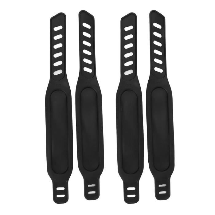 Sangles De Pédale Réglables Pour Vélo D'exercice - Lot De 2 - Longueur 30 Cm - Pour Maintenir Les Pieds - Compatible Plupart Des Home Trainers