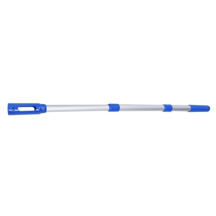 Nettoyeur De Pare-brise Voiture Avec Manche Télescopique - 4 Tampons Microfibre
