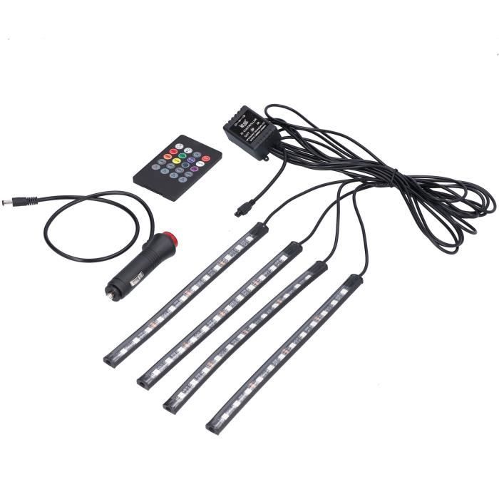 Bande lumineuse de voiture V LED blanche bande lumineuse 2 pièces lampe Bande lumineuse de voiture V LED blanche bande lumineuse 2 pièces lampe