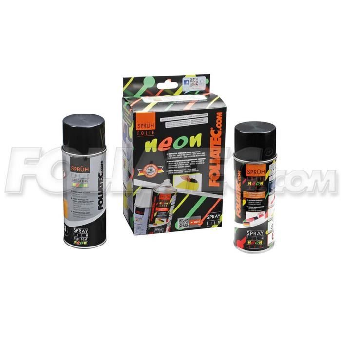 CAOUTCHOUC LIQUIDE NEON 2 PC. SET ROUGE 1 X 400 ML + BASE DU MANTEAU 1 X 400 ML