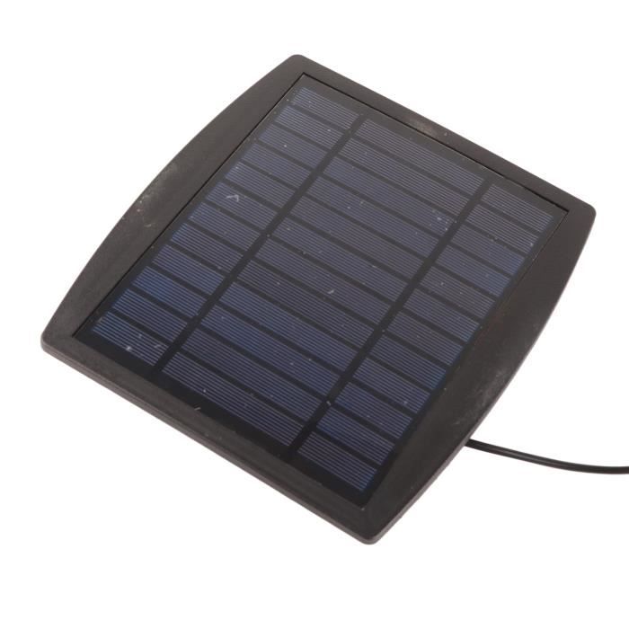 Aérateur Solaire FLOWood Pour Bassin - Pompe à Air 2.5W Avec Batterie 2200mAh - 54L/h - Oxygénateur écologique
