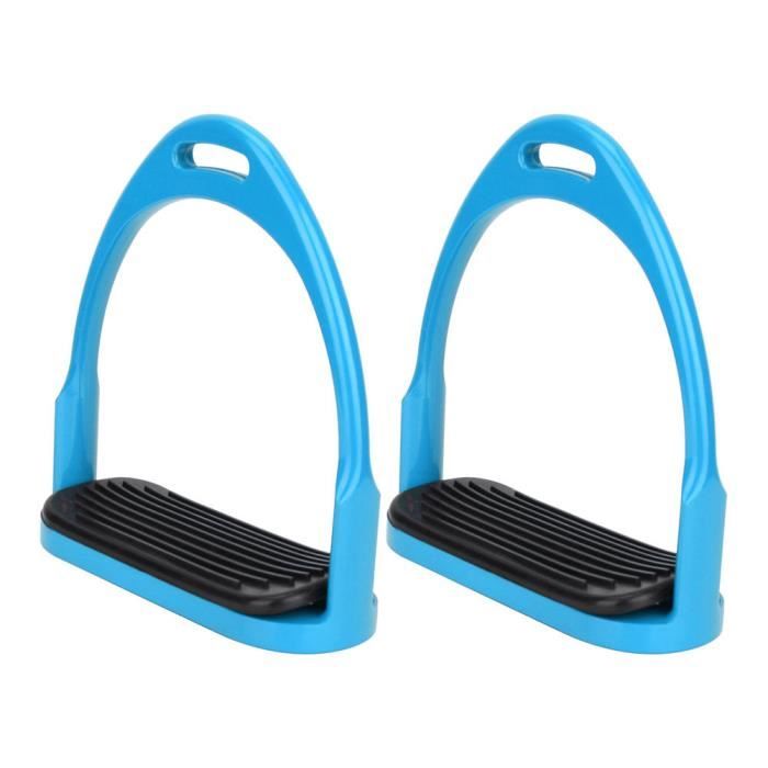 Étriers D'équitation Jin En Aluminium – Euro Horse – Arc-en-ciel – Neufs