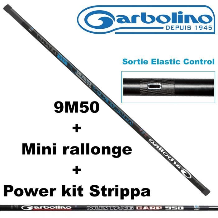 PACK COUP CARPE GARBOLINO MUSTANG CARP 9M50 + MINI RALLONGE Canne carpe Garbolino Achat Vente Canne carpe Garbolino