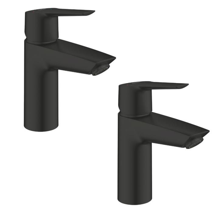 Lot de 2 mitigeurs lavabo GROHE Start ouverture eau froide - vue 2