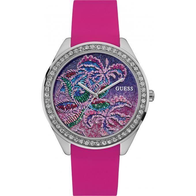 Montre guess femme rose best sale
