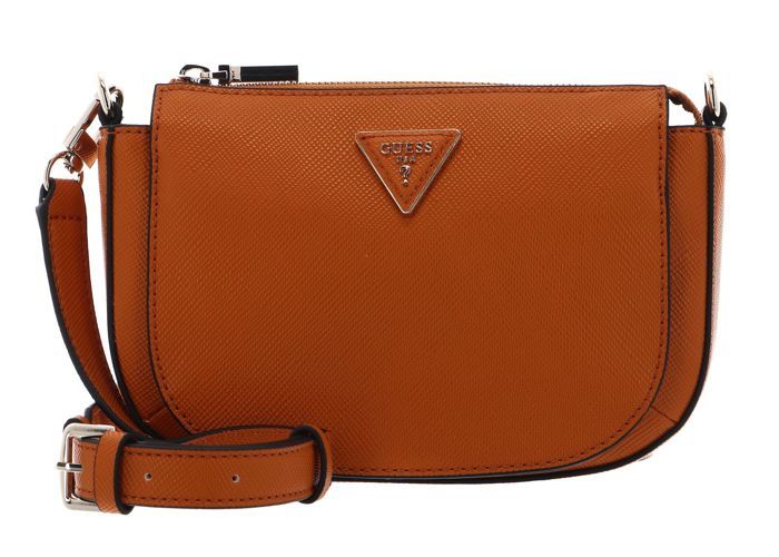 Sac Bandoulière Mini GUESS Brynlee - Taille Compacte, Couleur Citrouille (Pumpkin)