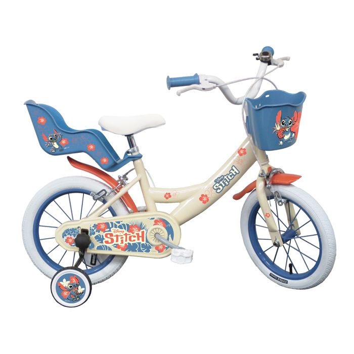 Velo 14 pouces Stitch fille Lilo GUIZMAX