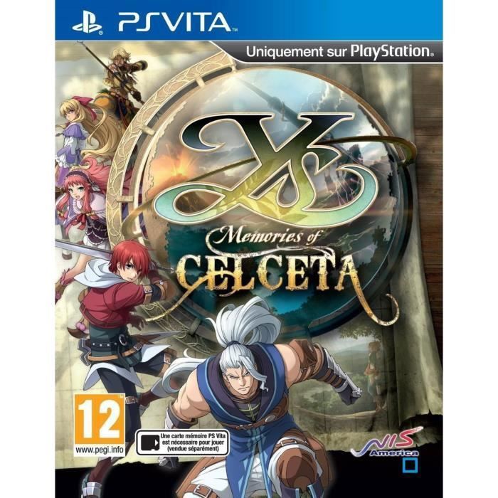 Jeu Psv Y'S Memoria Of Celceta
