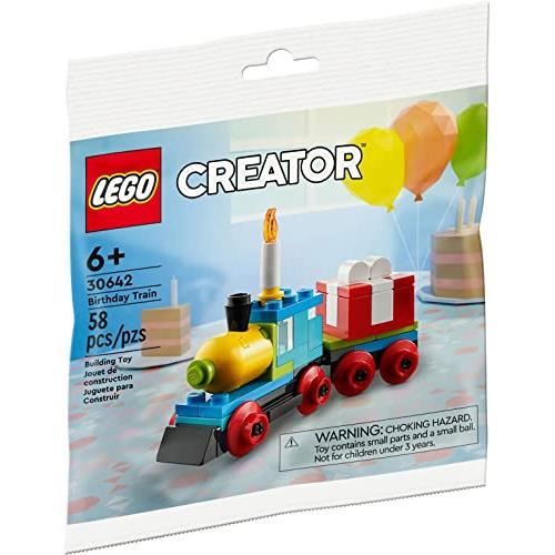 LEGO CREATOR 30642 SAC EN PLASTIQUE MOTIF TRAIN D'ANNIVERSAIRE