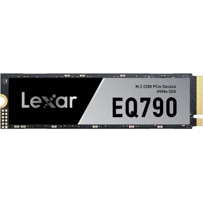 SSD LEXAR EQ790 PCIe Gen4x4 NVMe 1.4 7000 Mo/ Lecture