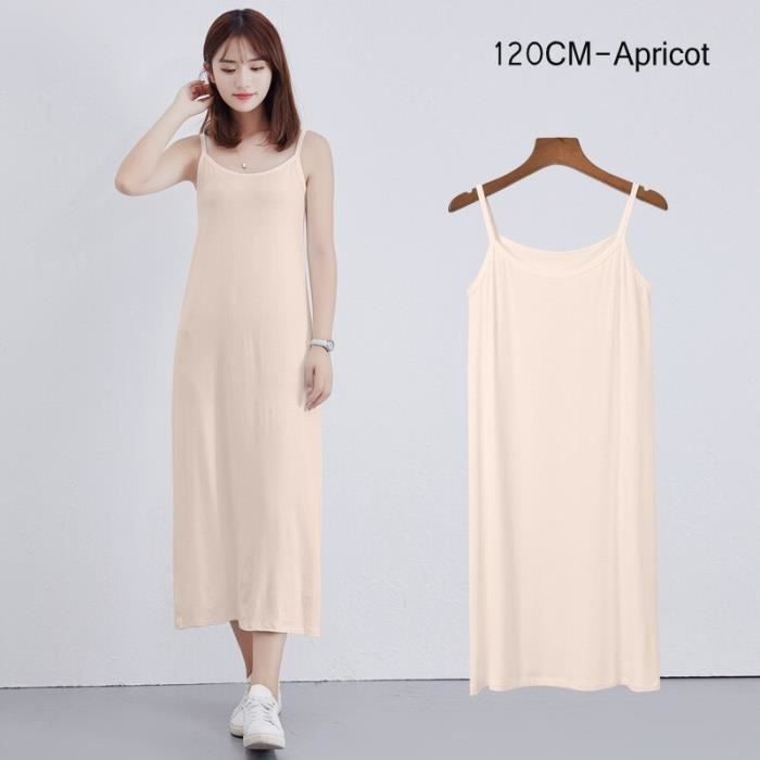 Robe Galbante à Bretelles Spaghetti Pour Femme – Tissu Stretch Nylon/élasthanne, Amincissante, Sans Manches, Longueur Genou