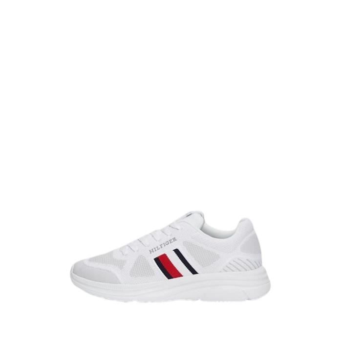 Baskets homme Tommy Hilfiger Ref 63279 Blanc