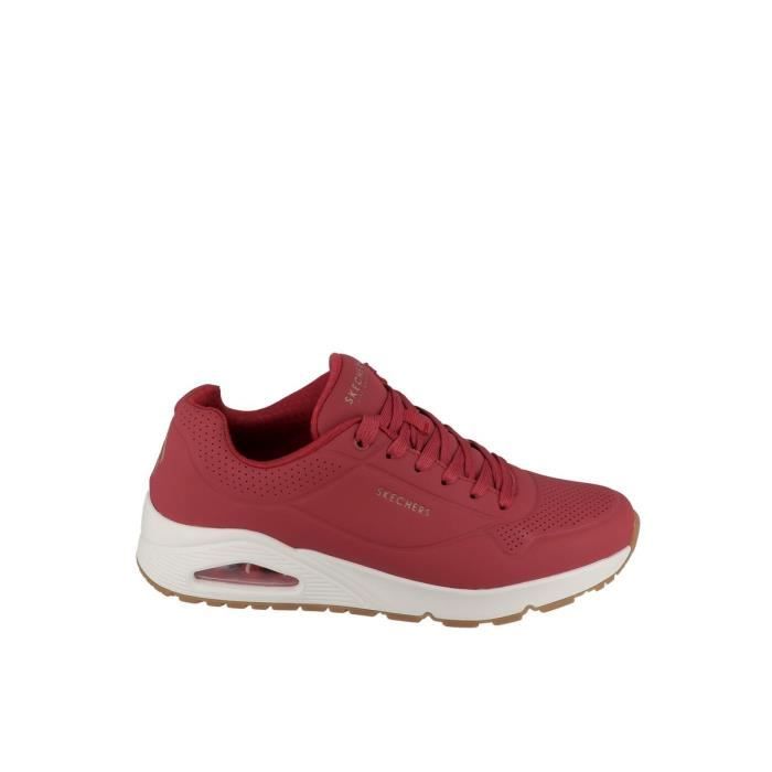 Basket Classique SKECHERS UNO STAND ON AIR Rouge Homme