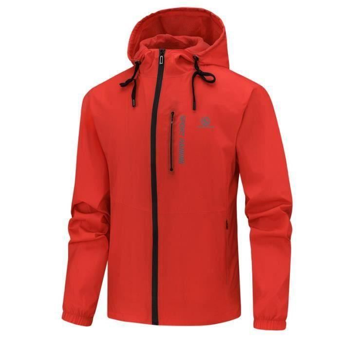 Veste Légère De Protection Solaire Pour Homme - Respirante, à Capuche - Idéale Outdoor, Sport, Loisirs