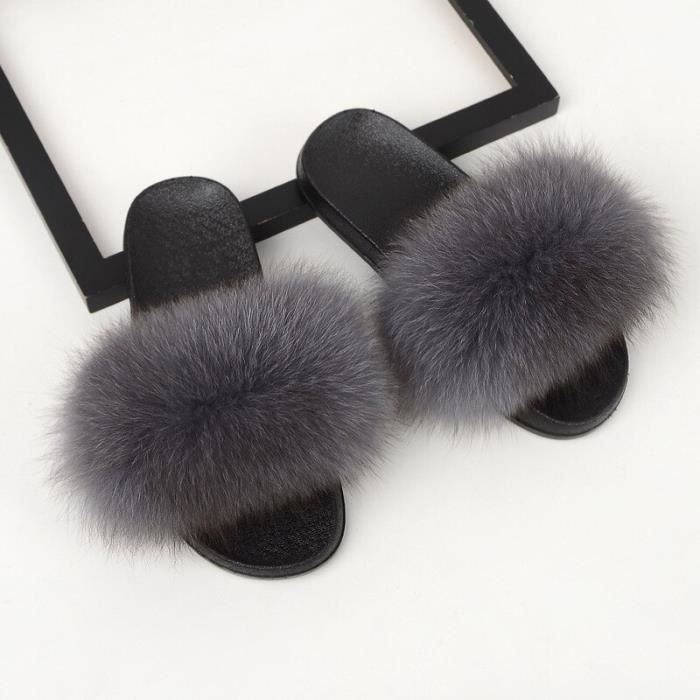 Chaussons Griffe en Fourrure main image 1