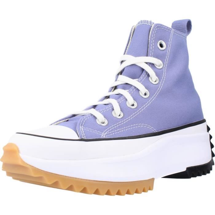 Basket CONVERSE 129447 Violet Femme Lacets Textile Plat