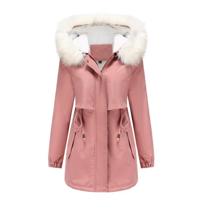 Parka on sale rose femme