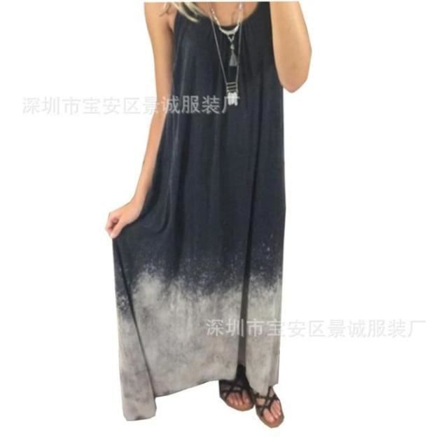 Débardeur Guess Femme Taille S - Gris Tie-dye, Dos Nu, Mousseline Et Soie, Occasion Bon état