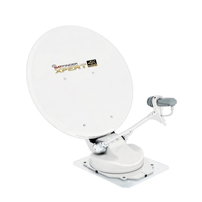 SATFINDER Antenne Satellite Automatique UltraHD 4K Xpert 85 - Camping Car -  antenne rateau, avis et prix pas cher - Cdiscount