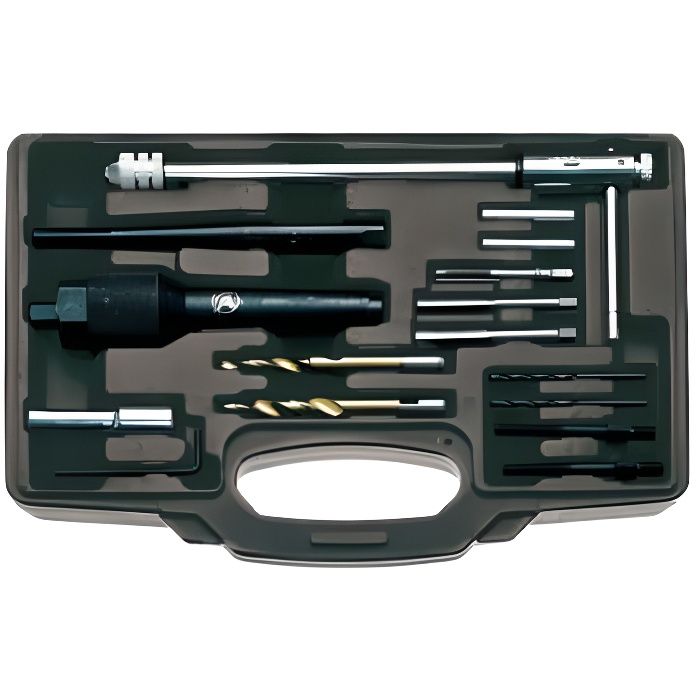 Coffret extracteur injecteur ou bougie de préchauffage cassé