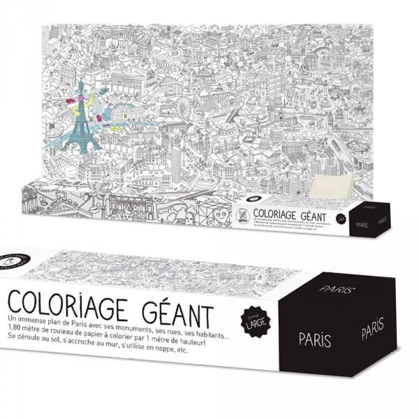 Rouleau De Coloriage Geant Paris Omy Achat Vente Jeu De Coloriage Dessin Pochoir Cdiscount