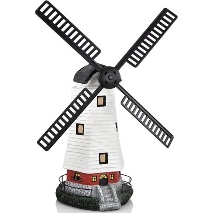 Mini Moulin à Vent Solaire - Jouet Éducatif Enfant Expérience Science Énergie Solaire