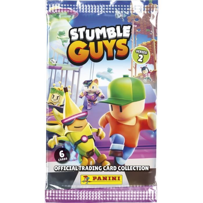 Boîte Panini Stumble Guys TC 2 – 24 Pochettes 144 Cartes