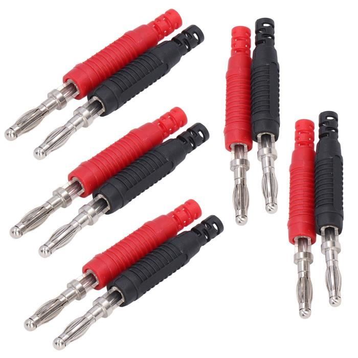 20 Douilles De Sécurité 4mm Pour Fiches Bananes - Connecteurs Haut-parleur, 5 Couleurs