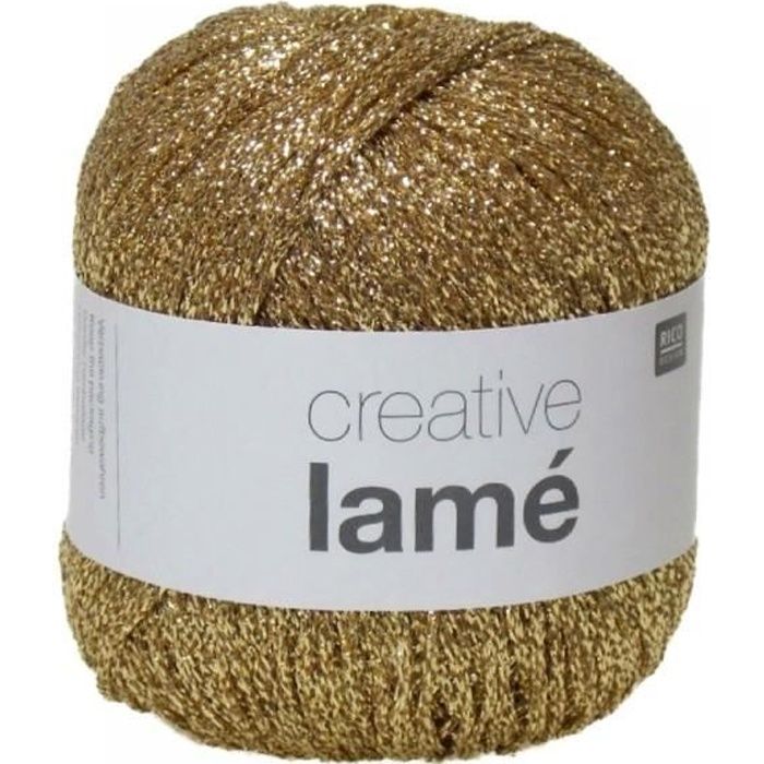 Acheter Fil à tricoter Creative lamé doré de Rico Design En ligne