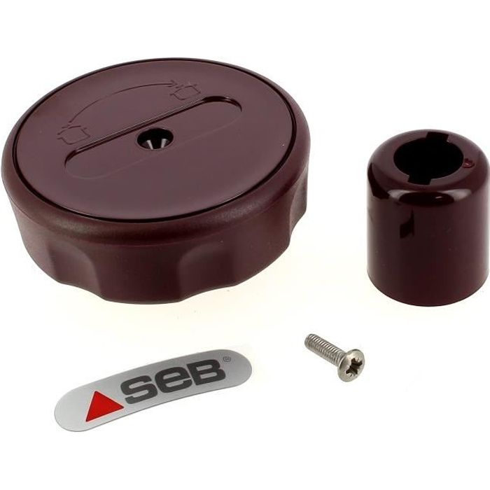 Bouton de serrage rouge pour Autocuiseur Seb, Cocotte Seb - 3665392093244