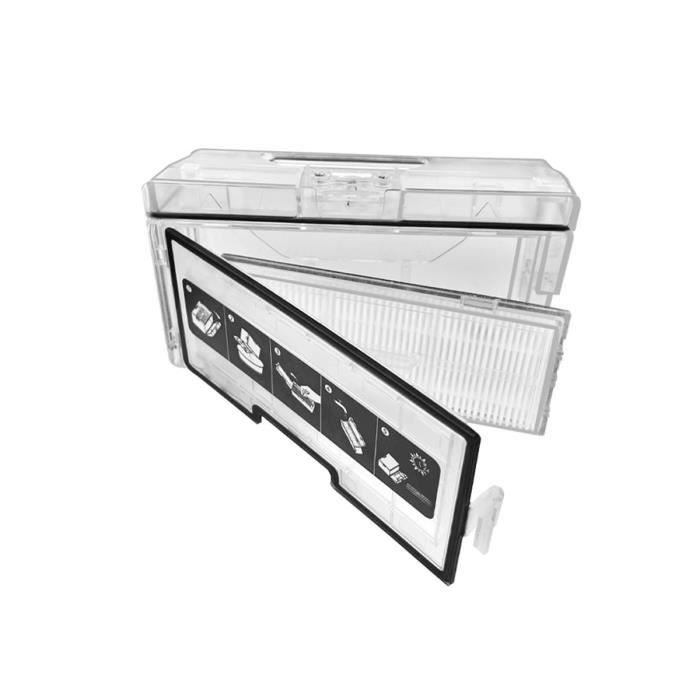 Bac à Poussière De Rechange - Compatible Aspirateur Roborock H7 - Pièce De Remplissage Pour Collecteur De Déchets - 3