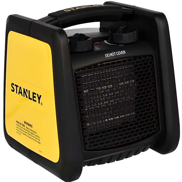 STANLEY - Radiateur mobile pour atelier ou garage - Ceramique - 3000W