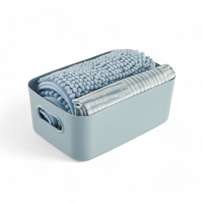 Set de douche TODAY UTILITY Panier tapis rideau - vue 2