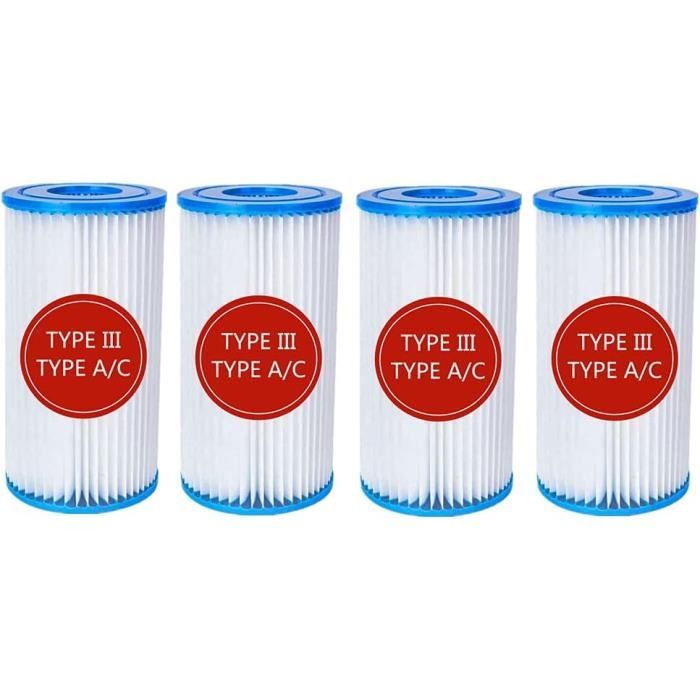 IPW – Lot De 4 Cartouches Filtrantes à Sédiments Compatibles