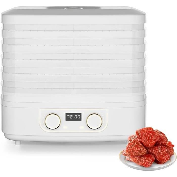 Déshydrateur Alimentaire, Séchoir À Fruits Électrique De Grande