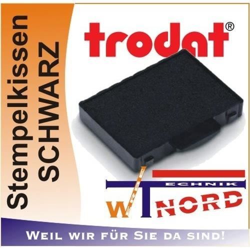 Accessoire Trodat 40x40mm Lot De 3 Cassettes D'encrage Noires Trodat Printy 6/4924 - Pour Tampons 4724, 4740, 4924, 4940 Cassette Encre Trodat Printy