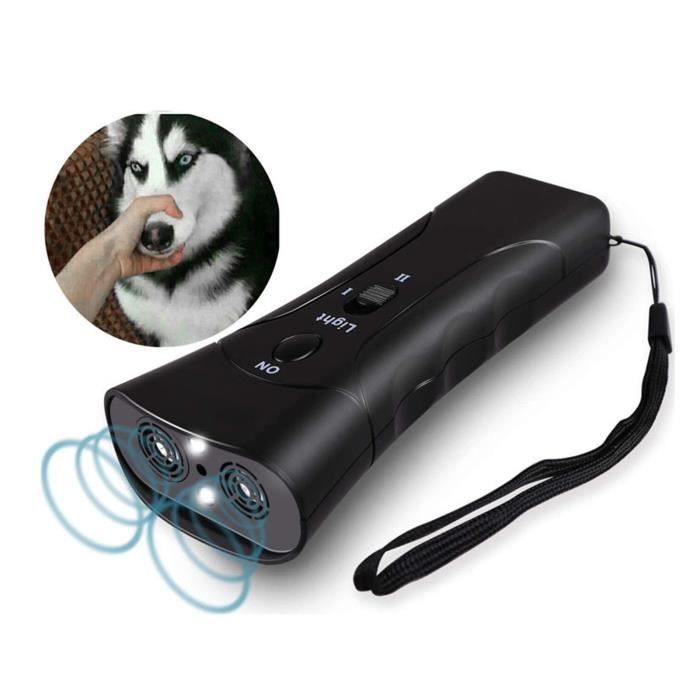 Meilleurs prix pour NEUF Anti-Aboiement - Outils de chien repoussant par ultrasons Chiens de répulsion par ultrasons outils d'alarme de chasseur DUO