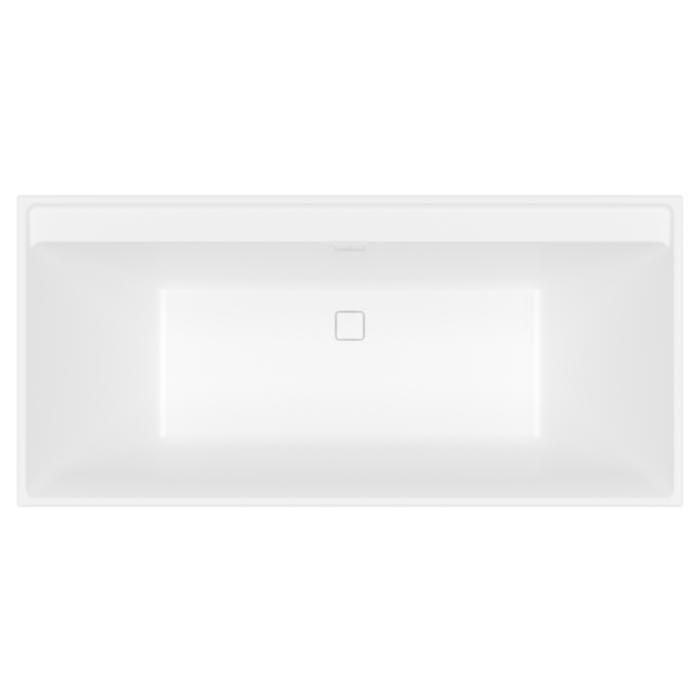 Baignoire droite 170 x 75 VILLEROY & BOCH Collaro acrylique avec vidage et trop plein