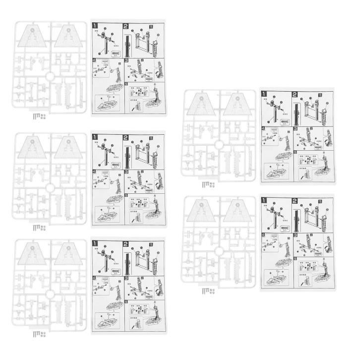 XISTEST Support Figurines Transparent - Lot De 2 Avec Tournevis - Pour Figurines D'Action 15cm